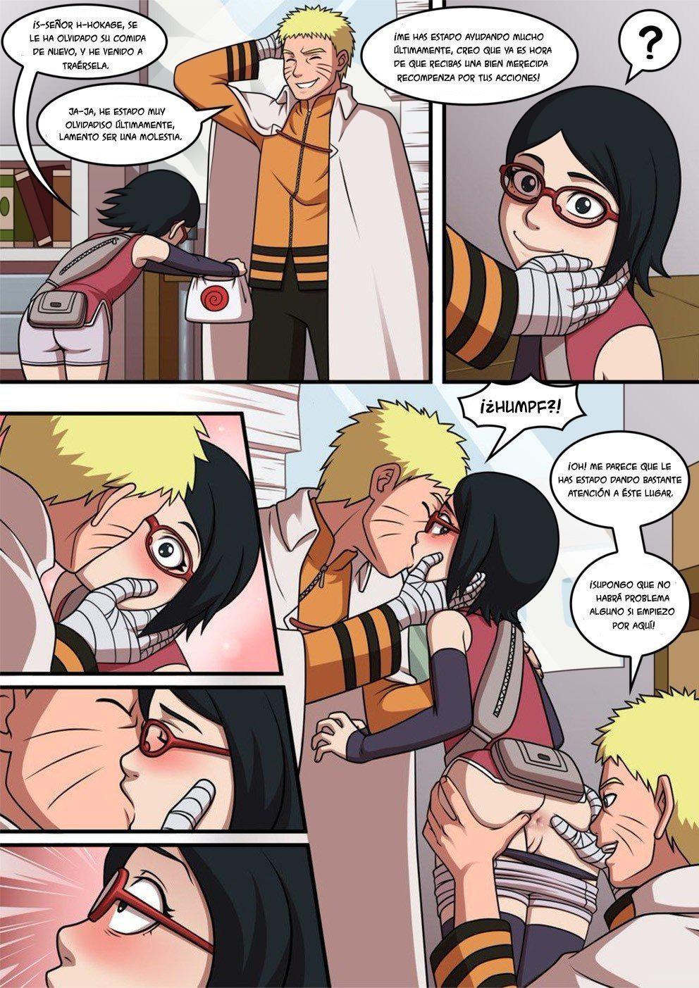 Naruto x Sarada – Incognitymous - ComicPorno