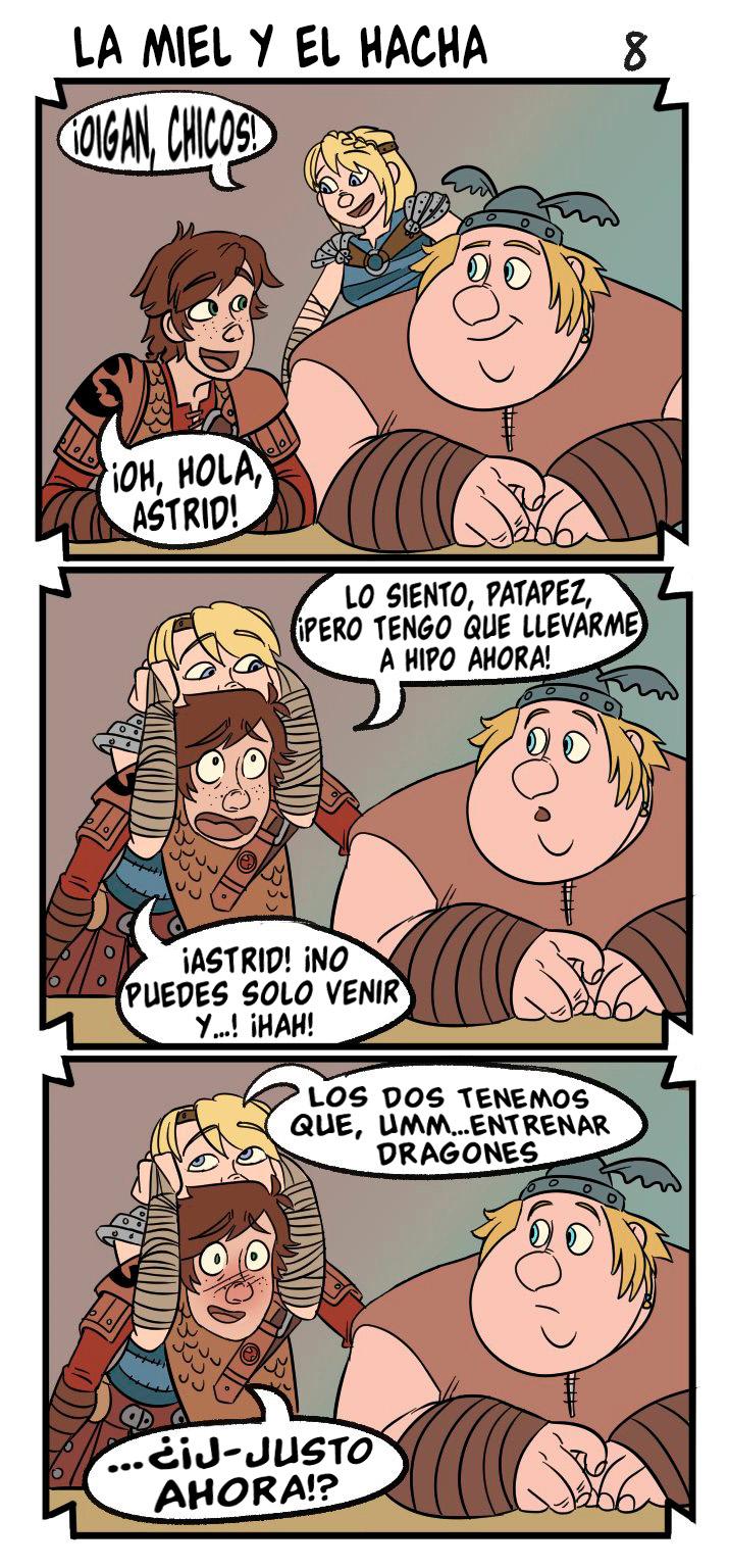 ChromosomeFarm] La Miel & el Hacha (Cómo Entrenar a tu Dragón XXX) -  ComicPorno