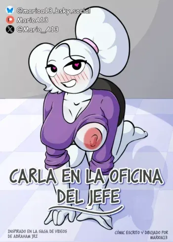 Carla en la Oficina del Jefe – MarioA13